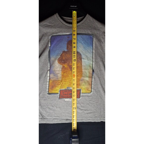 Star Wars Empire Strikes Back Boba Fett Men’s Large L Gray T-shirt - Picture 6 of 7